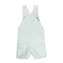(Minor B) KIABI Glasses Embroidery Blue Striped White Boys Cotton Dungaree
