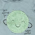 (Minor B) TEX Smile Blue Girls Cotton T Shirt