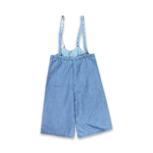 (Minor B) TWENTY 4 Light Blue Girls Denim Dungaree