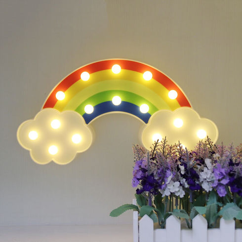 Rainbow shaped Decor unique Night Light