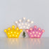 Crown Decor Unique Night Light Yellow
