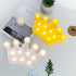 Crown Decor Unique Night Light Yellow