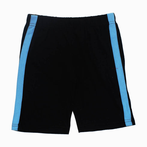 ElfinDoll Boys Sheriff Shoulder Applique Blue Boys 2 Piece Set