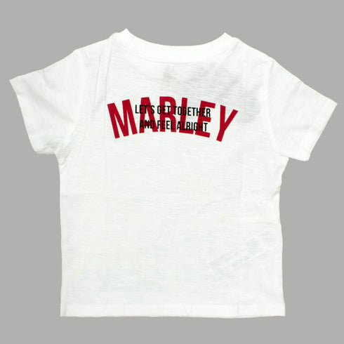 MANGO Kids Bob Marley Premium Cotton Feelless Print Boys Tshirt