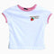 Lipilu Baby strawberry princess white tshirt