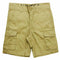 NAUTICA Boys Light Brown Cotton Cargo Shorts