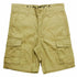 NAUTICA Boys Light Brown Cotton Cargo Shorts