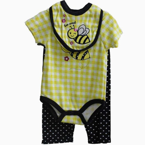 Swiggles honey Bee Romper