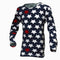 Blue star print girls tshirt