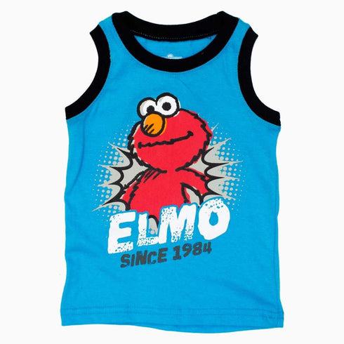 Elmo Red and Blue 3 piece Set Tshirt