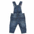 ZY Baby Warm Denim Girls Full Dungaree