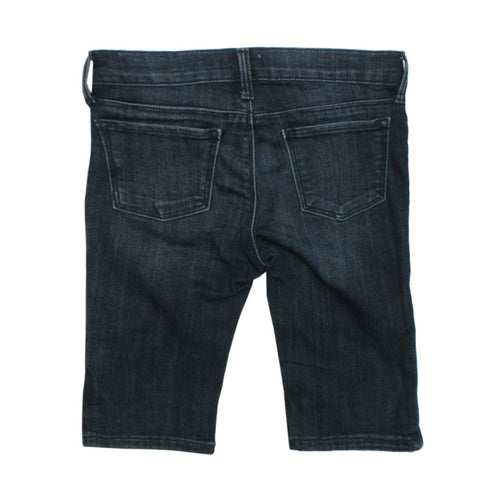 OLD NAVY Dark Blue Denim No Font Pockets Long Denim Shorts