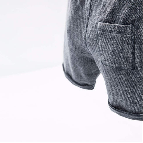 Zara Pique Grey Bermuda Shorts