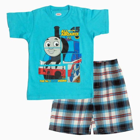 Thomas All Aboard Light Blue 2 Piece Set
