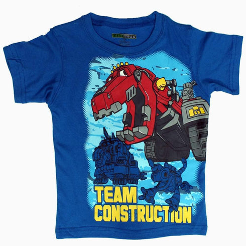 DINOTRUX Team Construction Boys Navy Blue 3 piece Set