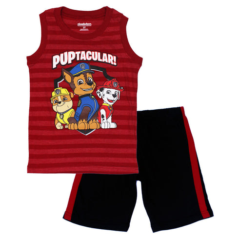 PAW Puptacular Boys Red 2 Piece Set