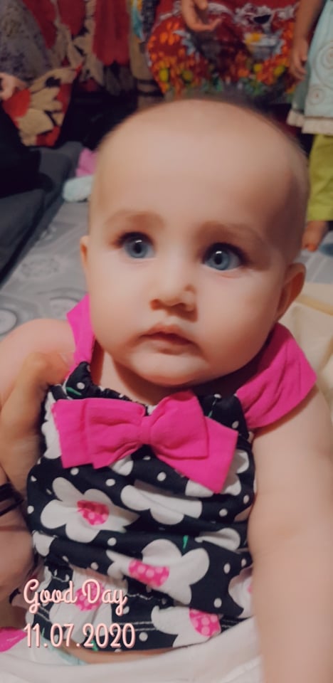 Young heart Black & Pink flower frock