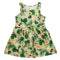 HnM All over Tropical Jungle Print Premium Cotton Dress