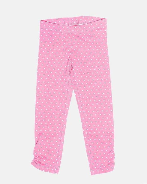 URB Pink star Premium Cotton legging