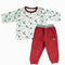 Disney Hello Kitty Off white Girls Tshirt Red Trouser