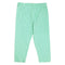 YOUNG HEART Light Green Girls Cotton Capri