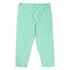 YOUNG HEART Light Green Girls Cotton Capri