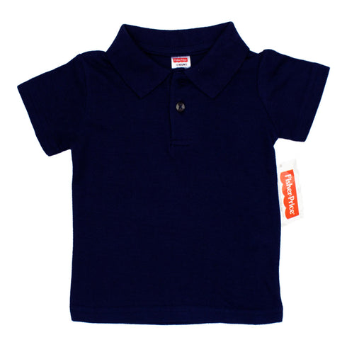 Fisher Price Navy Blue Polo 2 Piece Set