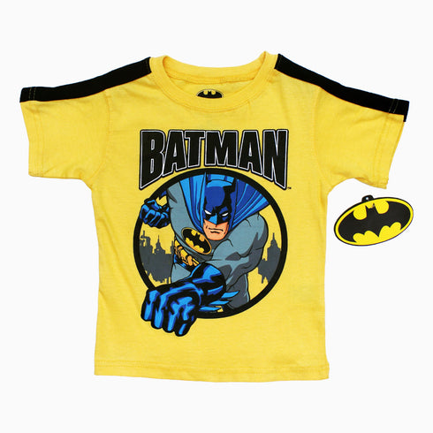BatMan Punch Yellow Boys 3 piece Set
