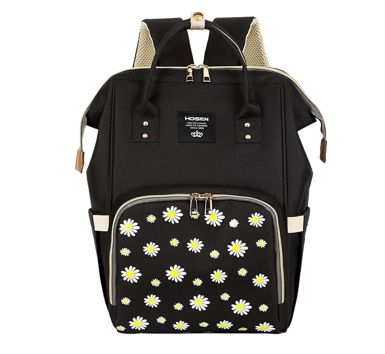 Gold sales diaper bag