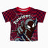 Marvel SpiderMan THWIPP Boys Stripes RED 2 Piece Set