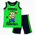 Minions Bananas Green Boys 2 piece set