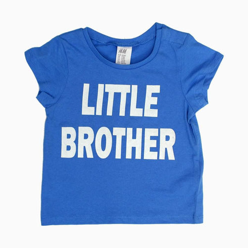 HnM Little Brother Boys Blue Tshirt