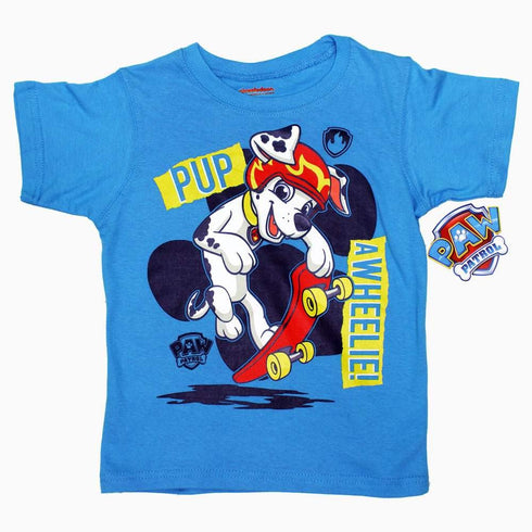PUP a Wheelie Boys Light Blue 3 piece Set