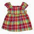 Girls Woven Multi Colour Checks 2 piece Set