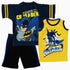 BatMan Caped Crusader Dark Blue 3 piece Set