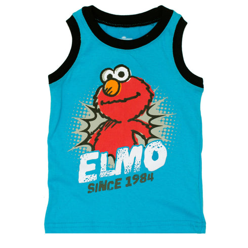ELMO Face Print Boys 3 Piece Set
