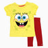 SpongeBob Girls Face print 2 piece Set