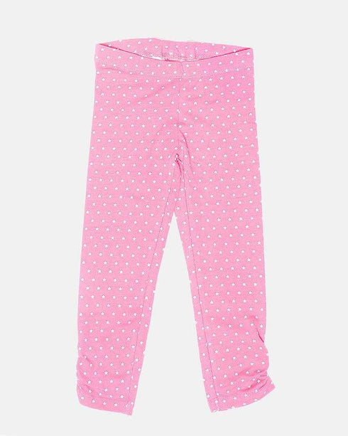 URB Pink star Premium Cotton legging