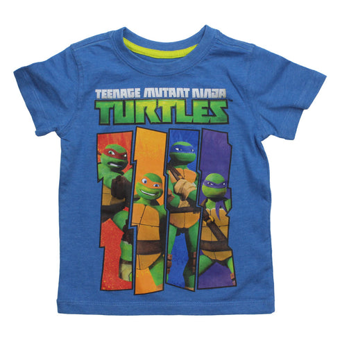 TMNT Turtles Light Blue Premium Cotton Boys 2 Piece Set