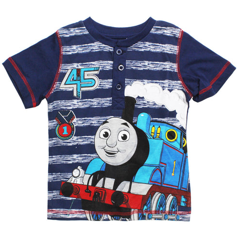 THOMAS Purple Henley 2 Piece Set