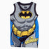 BatMan Chest Print Boys Black 3 piece Set