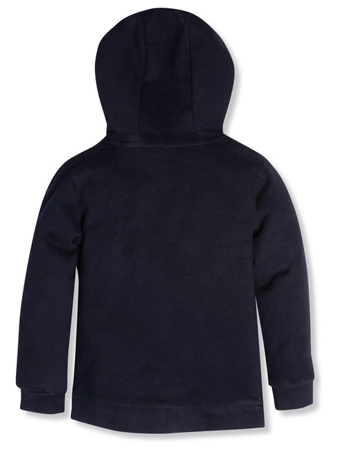 MNG Boys Navy Blue Cotton Hoodie
