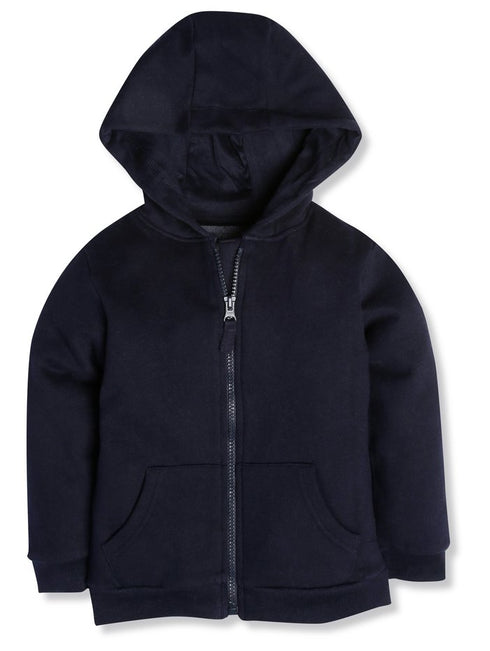 MNG Boys Navy Blue Cotton Hoodie