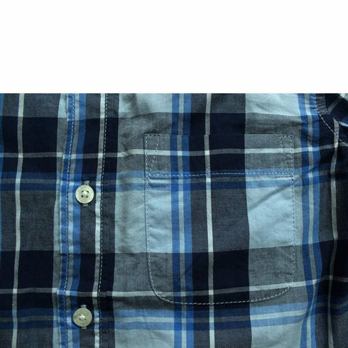 Old Navy (CUT LABEL) Blue Shades Checks boys Shirt