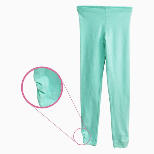 URB Premium Soft Cotton Light green and multi color leggings set