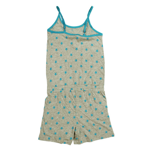 COOL YOUNG All over Stars Heather Grey Cotton Jump Suit