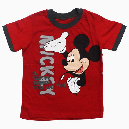 Mickey Pal Red Boys 2 piece Set