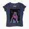 POCOPIANO Ultra Premium Cotton Magic Sequins Print Girls Tshirt