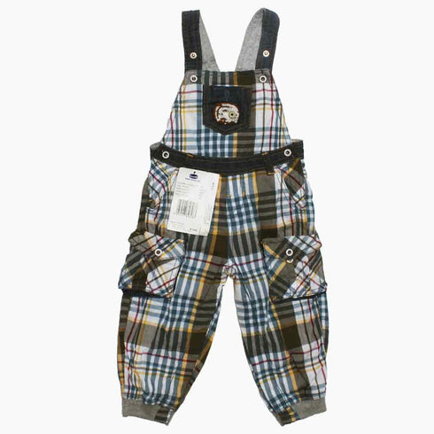 CHICOO Cotton Checks Full Premium Dungaree
