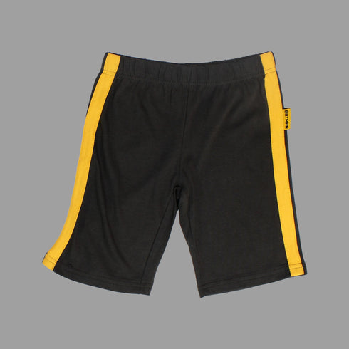 BatMan Chest Print White Boys Premium 2 Piece Set